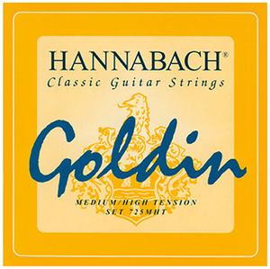 Hannabach Goldin Medium High Tension 725MHT 클래식기타줄  